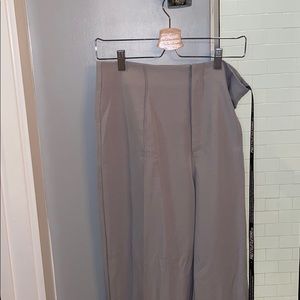 Brand New PrettyLittleThing grey slacks size 12